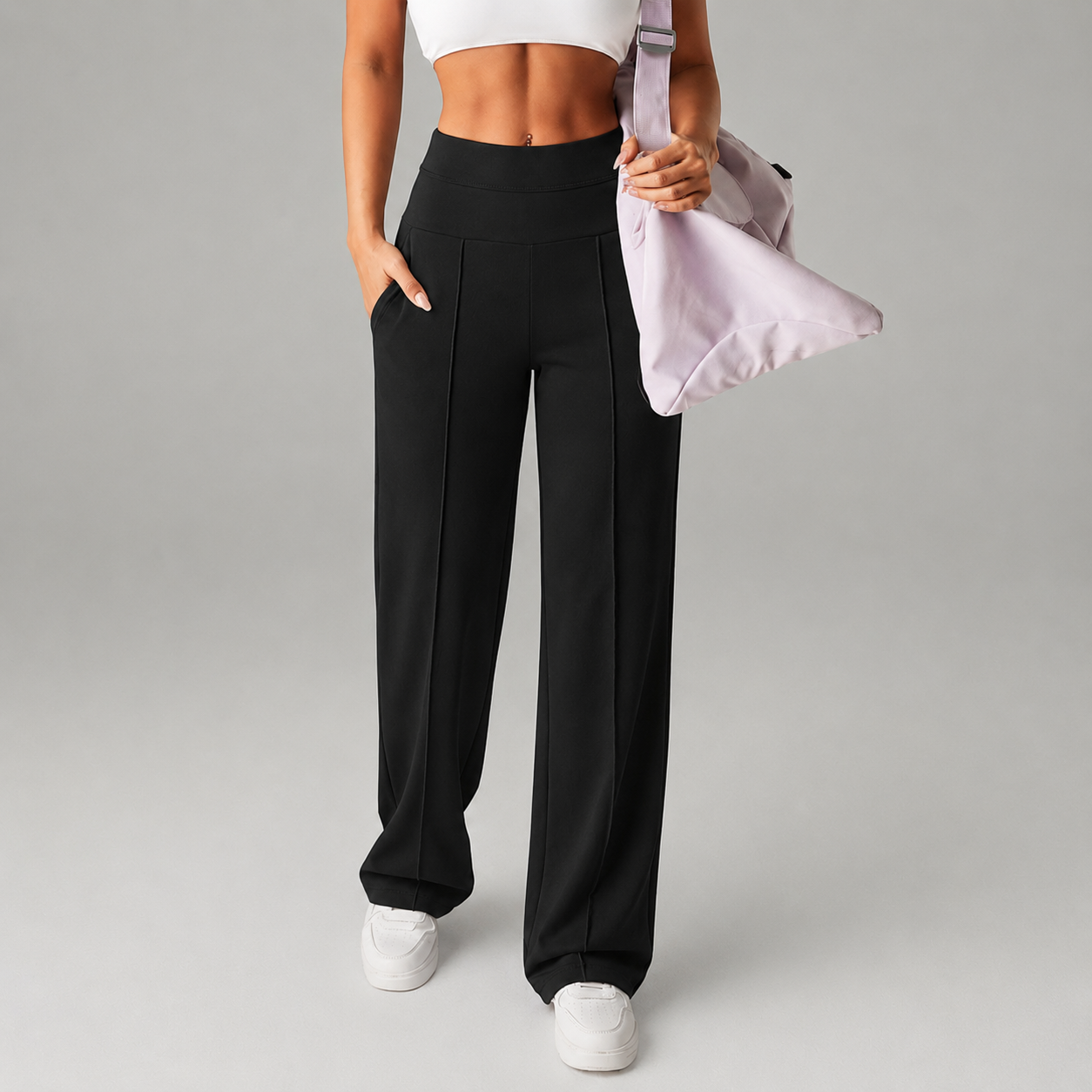 Velori — Fluid Wide-Leg Trouser in Everyday Silk