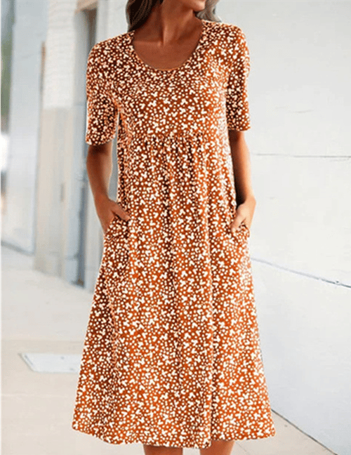 Vanny – Floral Pocket Maxi Dress