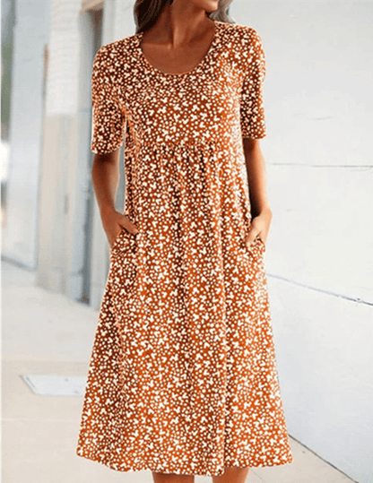 Vanny – Floral Pocket Maxi Dress