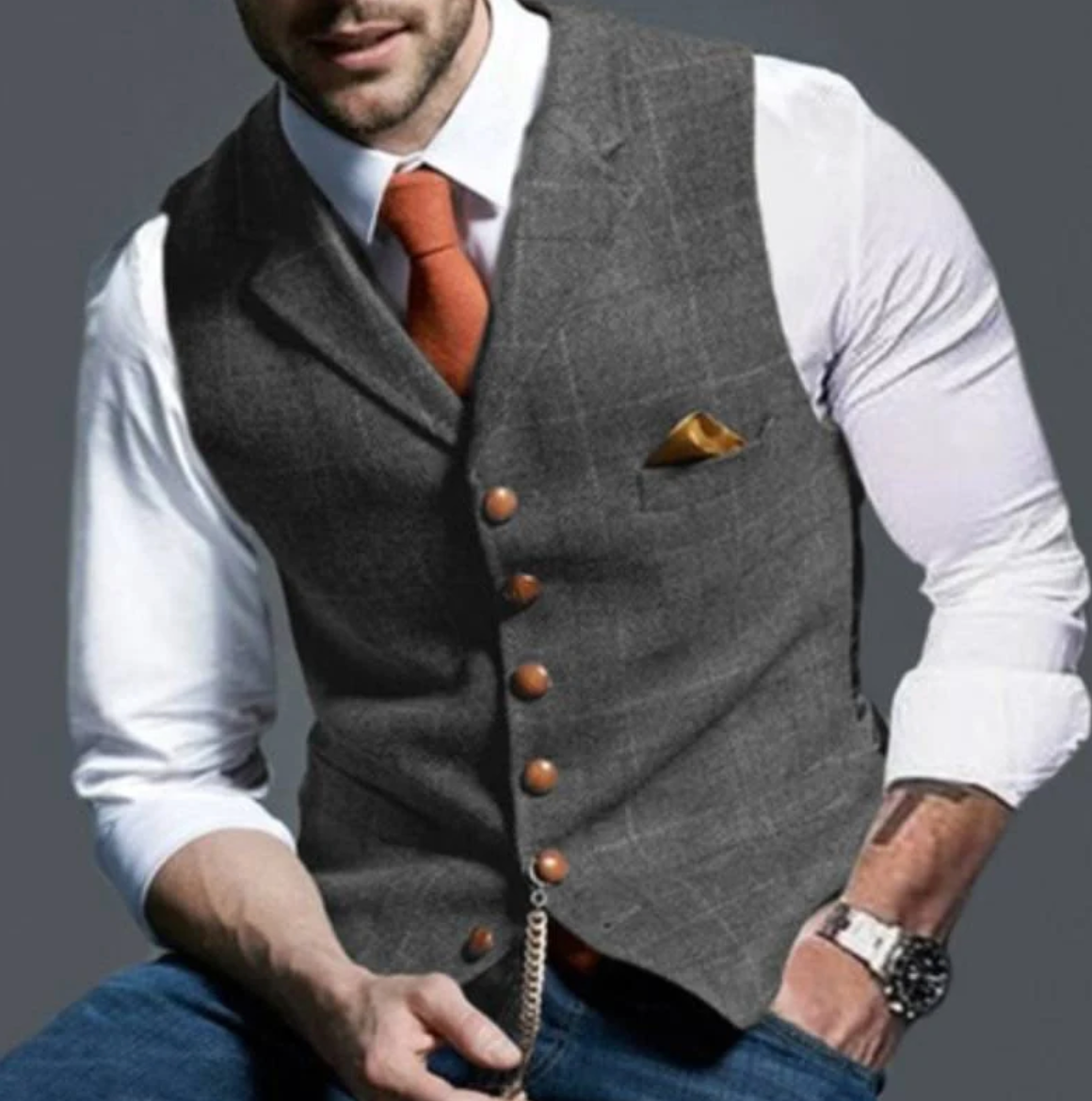 SILVORO | ELEGANT VEST