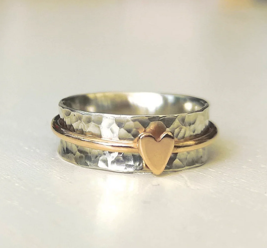 Herz — Silver Heart Ring