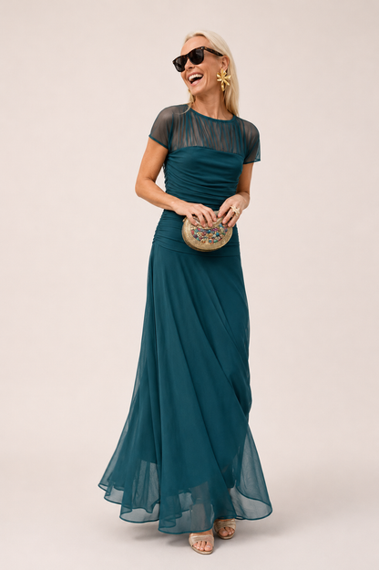 Lauren — Silk-Touch Chiffon Dress