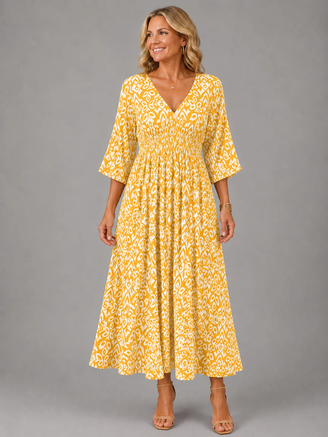 Althéa — Bohemian Relaxed Midi Dress