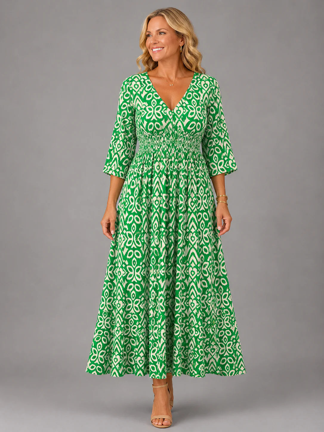 Althéa — Bohemian Relaxed Midi Dress