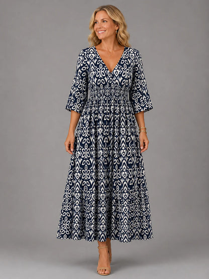 Althéa — Bohemian Relaxed Midi Dress