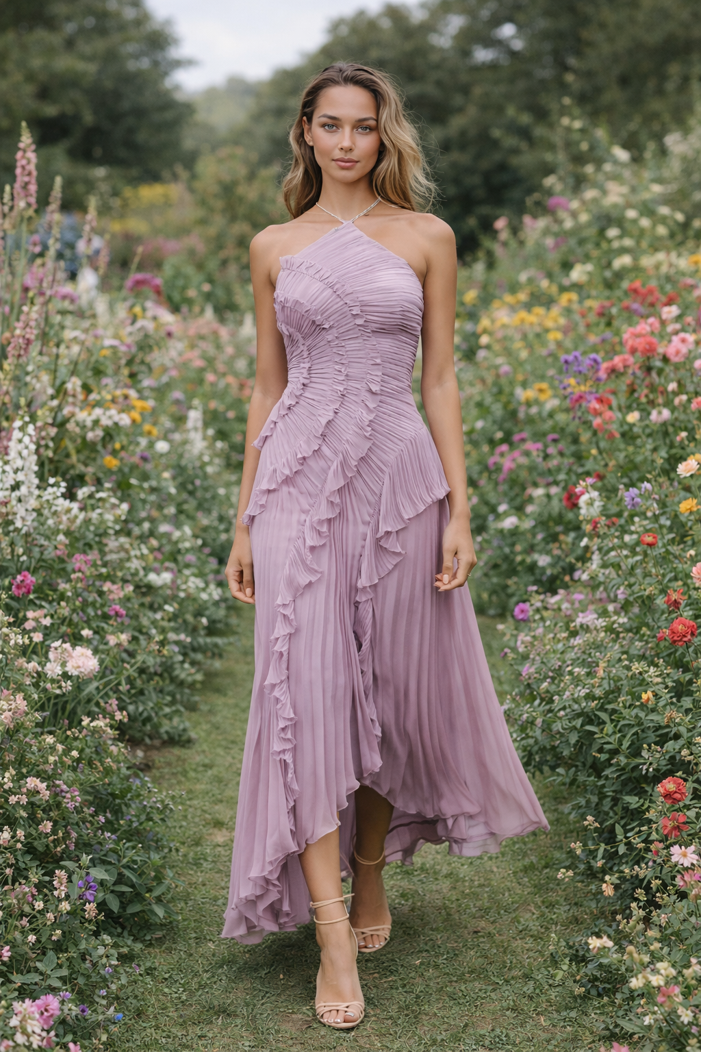 ISADORA I RUFFLED DRESS LIMITED EDITION