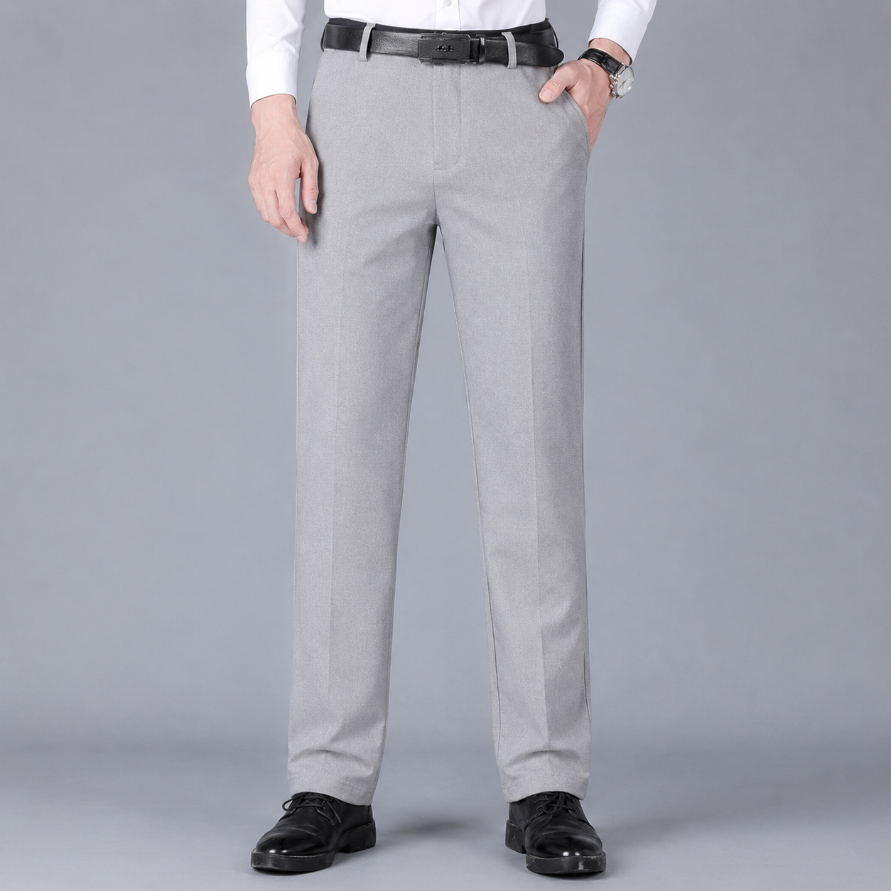 Halvard — Classic High-Stretch Casual Trousers