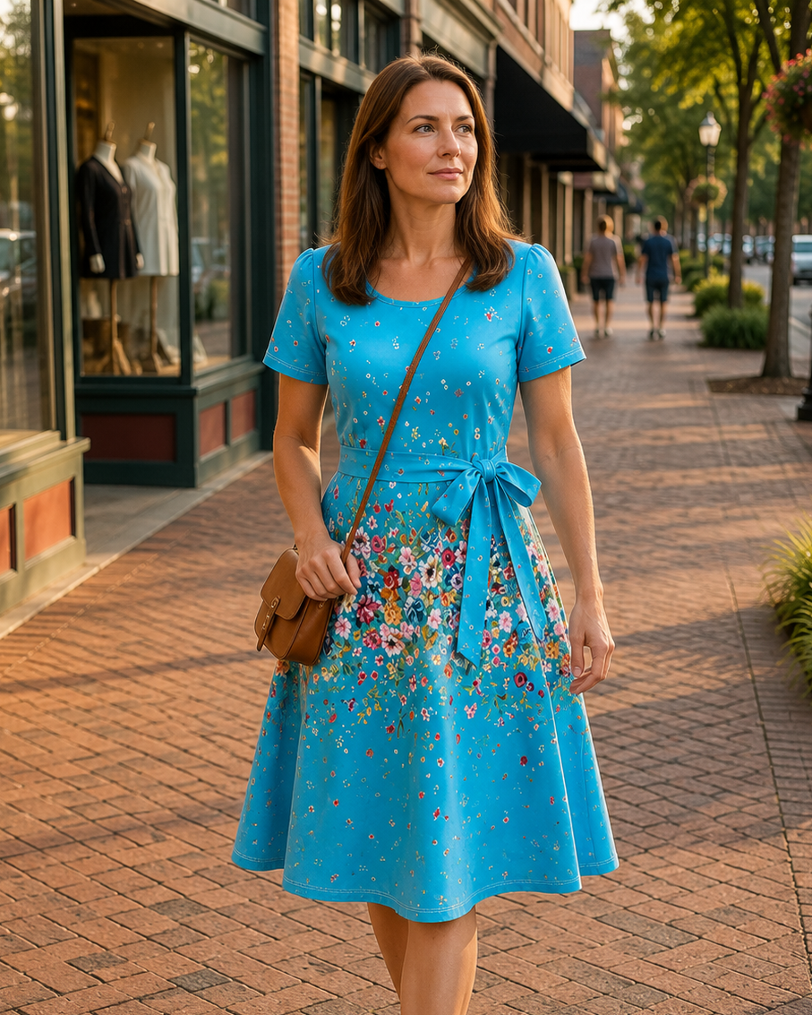 Elaria — Floral Print Dress