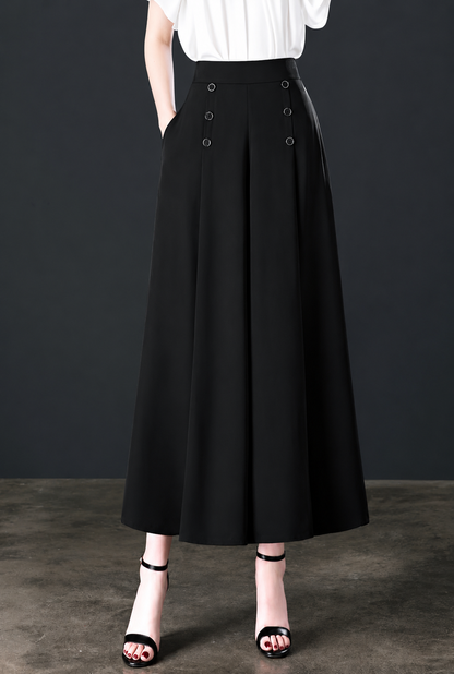 Verlaine — Wide-Leg Pleated Trousers