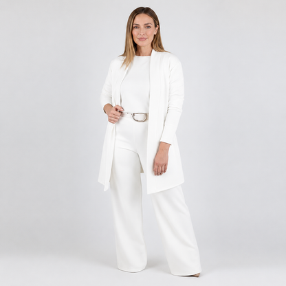 Teressa — Long Cardigan 3-Piece Set