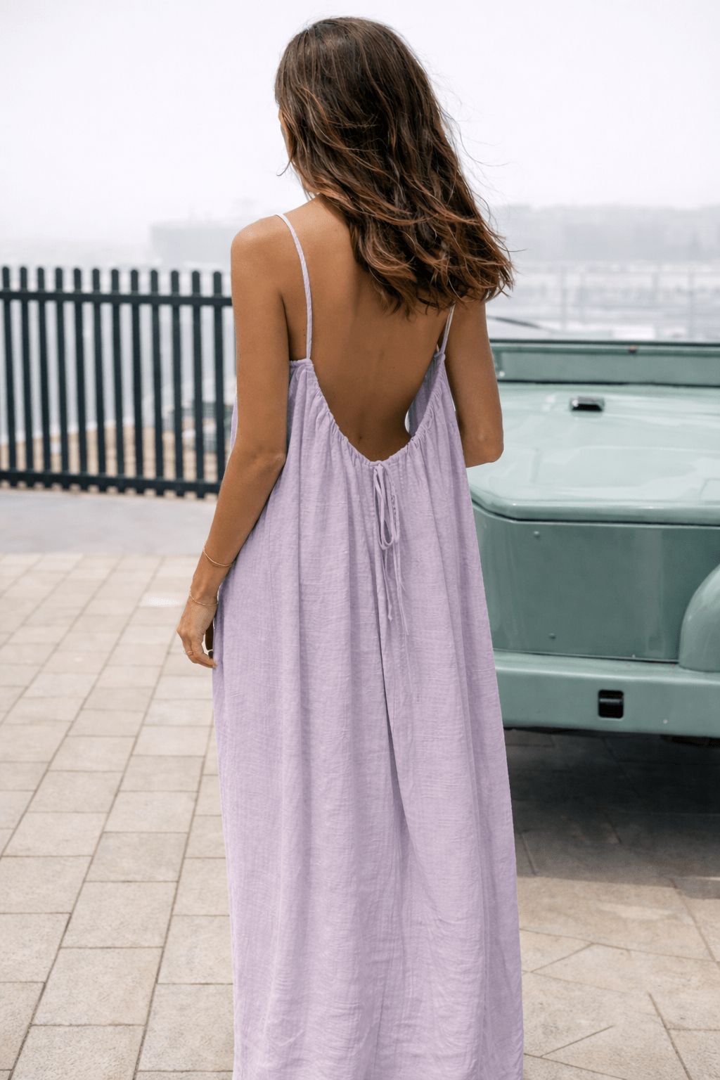 Lumèra — Adjustable Backless Maxi Dress
