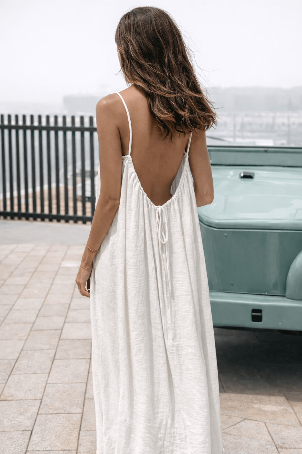 Lumèra — Adjustable Backless Maxi Dress