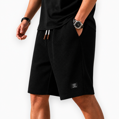 Nathan —  Fine-Knit Cotton Shorts