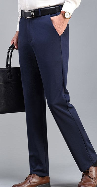 Stretch Tapered Trousers - Adaptive Comfort