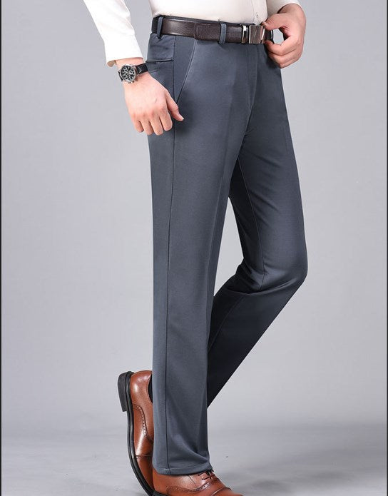 Stretch Tapered Trousers - Adaptive Comfort