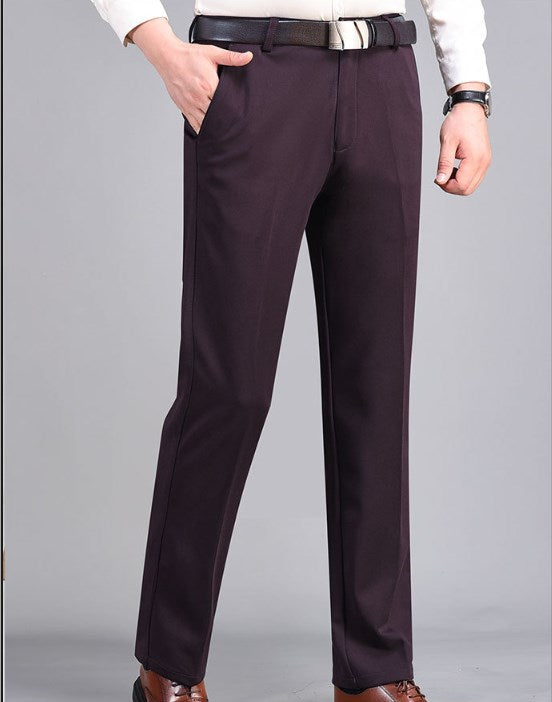 Stretch Tapered Trousers - Adaptive Comfort