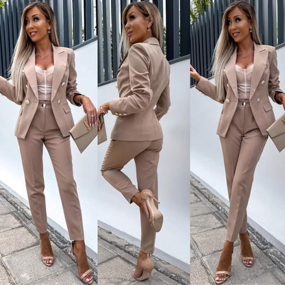 Antonia — Blazer & Trouser Two-Piece Suit
