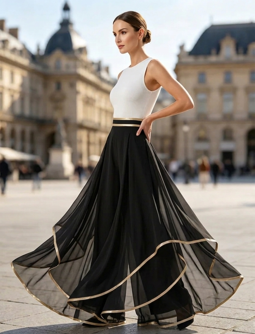 Aurhem — Flowy Wide-Leg Trouser