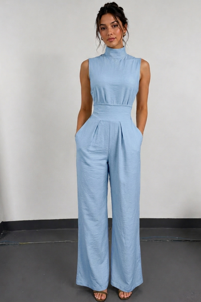 Maria — Minimalist Tank & Wide-Leg Trouser Set