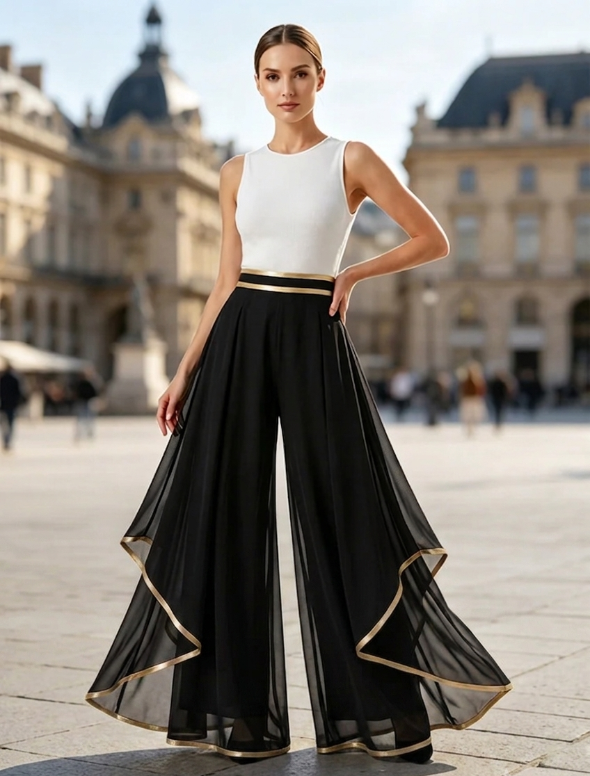 Aurhem — Flowy Wide-Leg Trouser