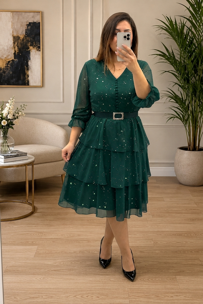 Chiffoné — Flowy Chiffon Maxi Dress