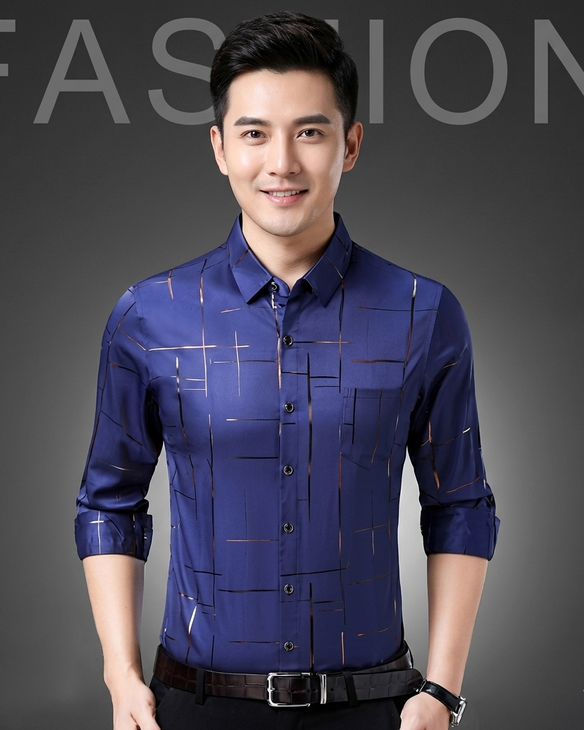 Veltour — Wrinkle-Free Slim Shirt