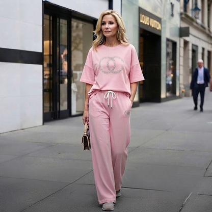 Vaerin — Knit Loungewear Two-Piece Set