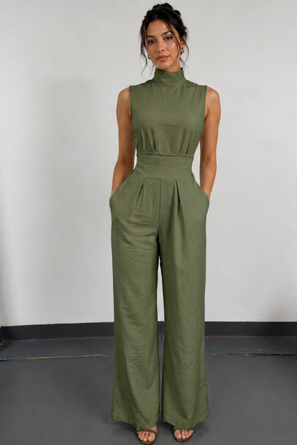 Maria — Minimalist Tank & Wide-Leg Trouser Set