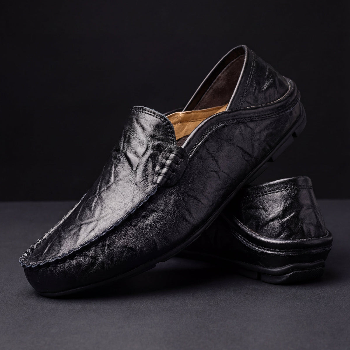 Florence – Leather Moccasins