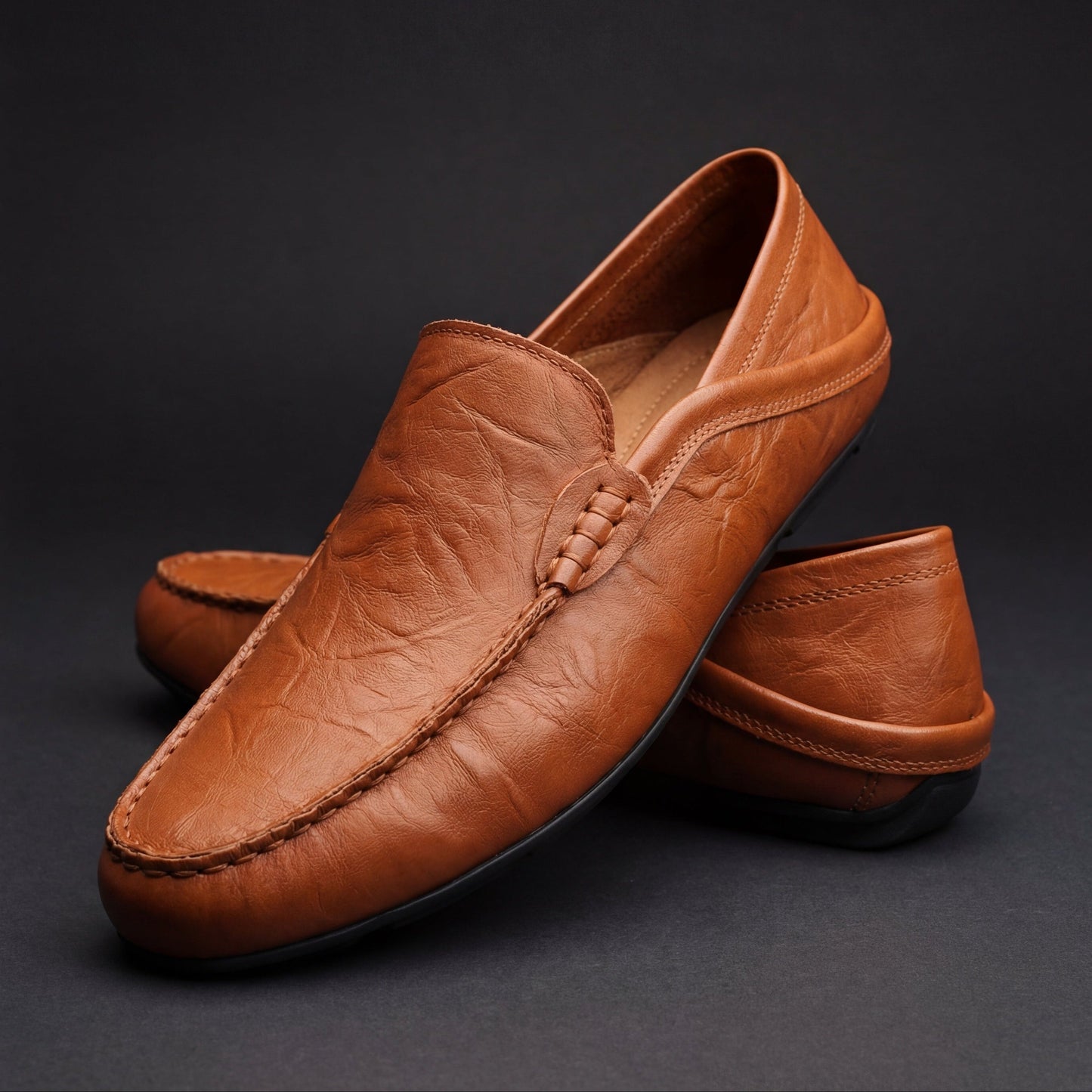 Florence – Leather Moccasins