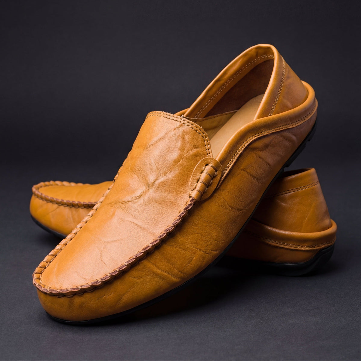 Florence – Leather Moccasins