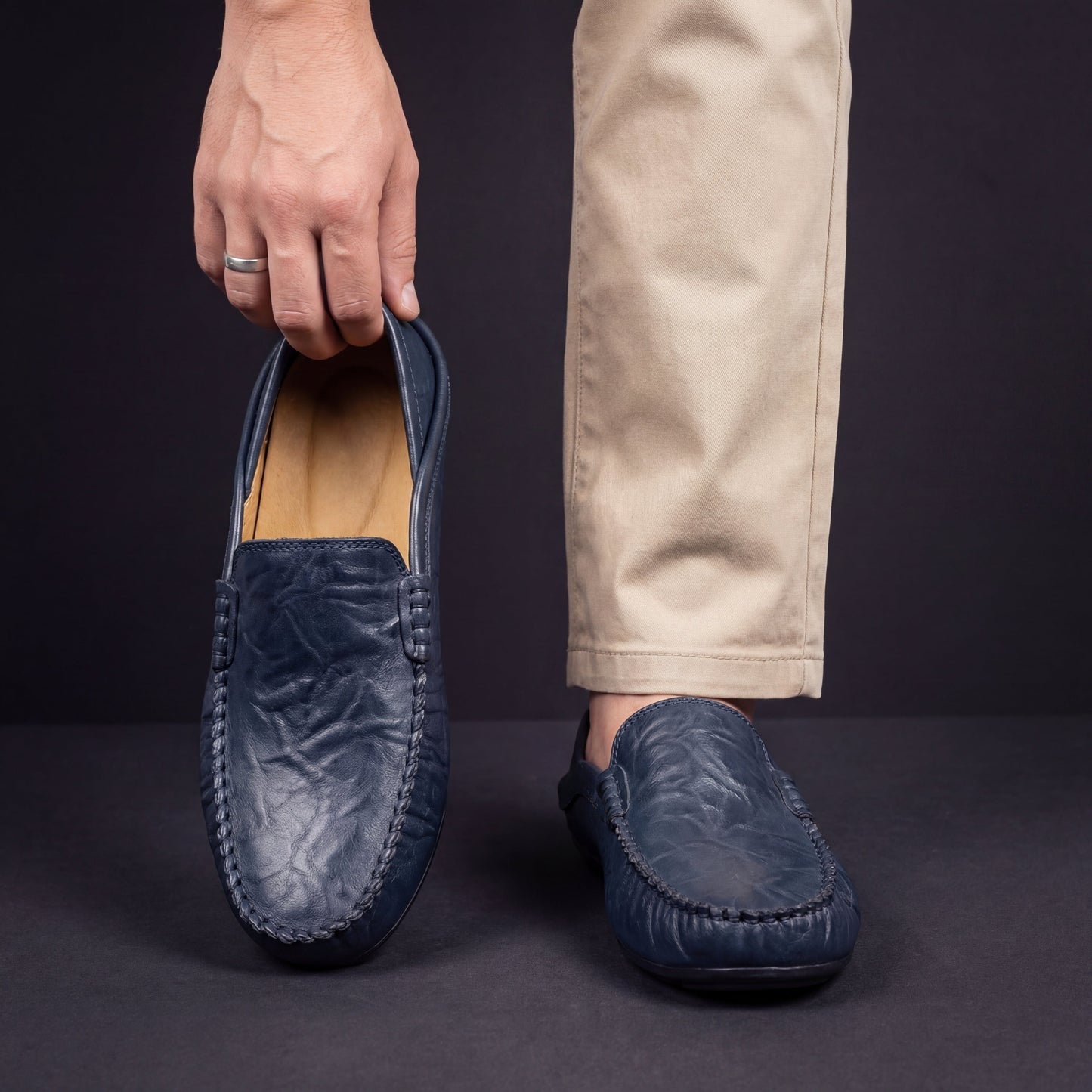Florence – Leather Moccasins