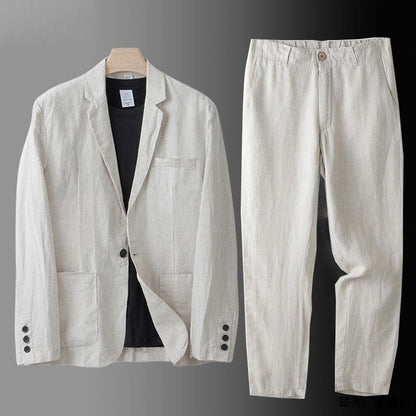 Lucas | Premium Linen Suit with Classic Cut