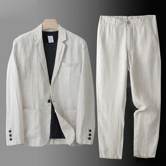 Lucas | Premium Linen Suit with Classic Cut