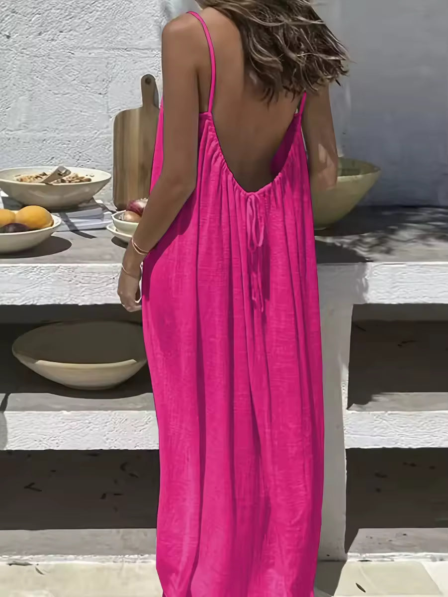 Issa — Open-Back Dress