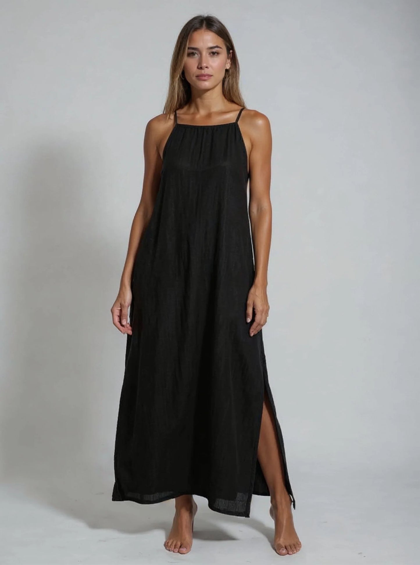 Mèmè — Women's Linen Maxi Dress