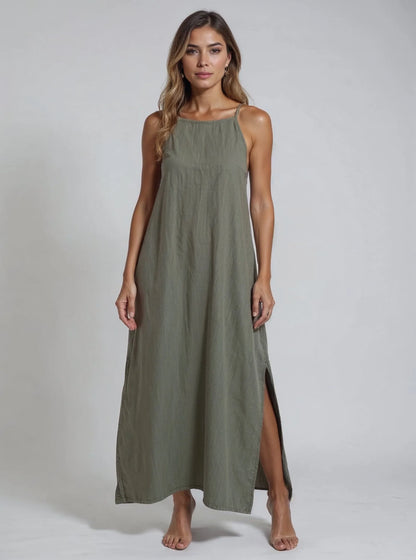 Mèmè — Women's Linen Maxi Dress