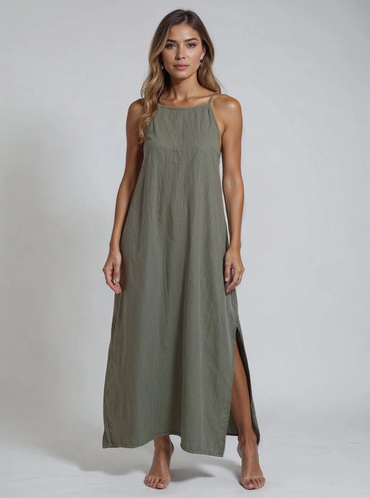 Mèmè — Women's Linen Maxi Dress