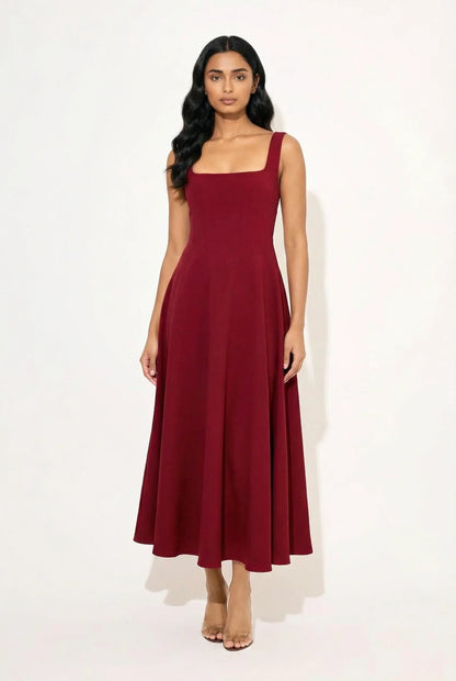 Gracen — Women's Flowing Midi Dress