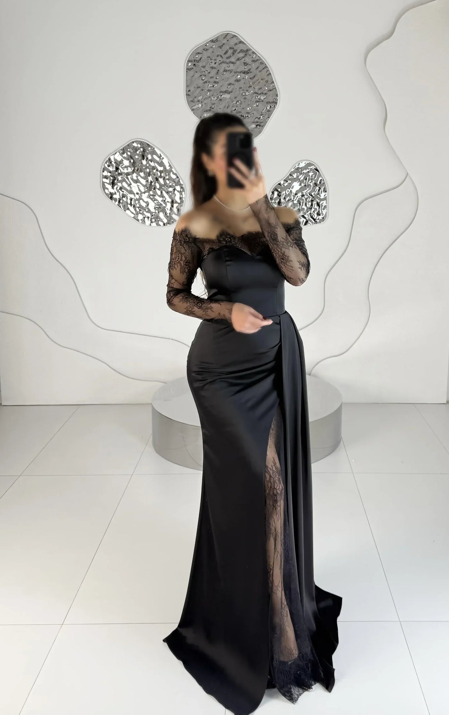 Chantilly — Lace Evening Gown