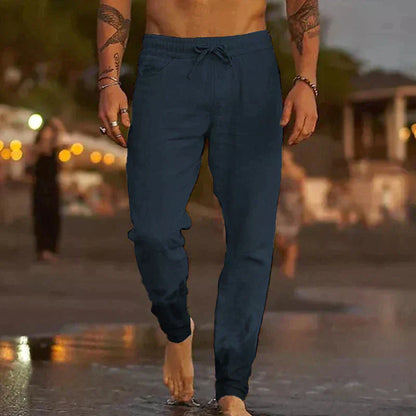 Linen Beach Pants - Relaxed Breathable