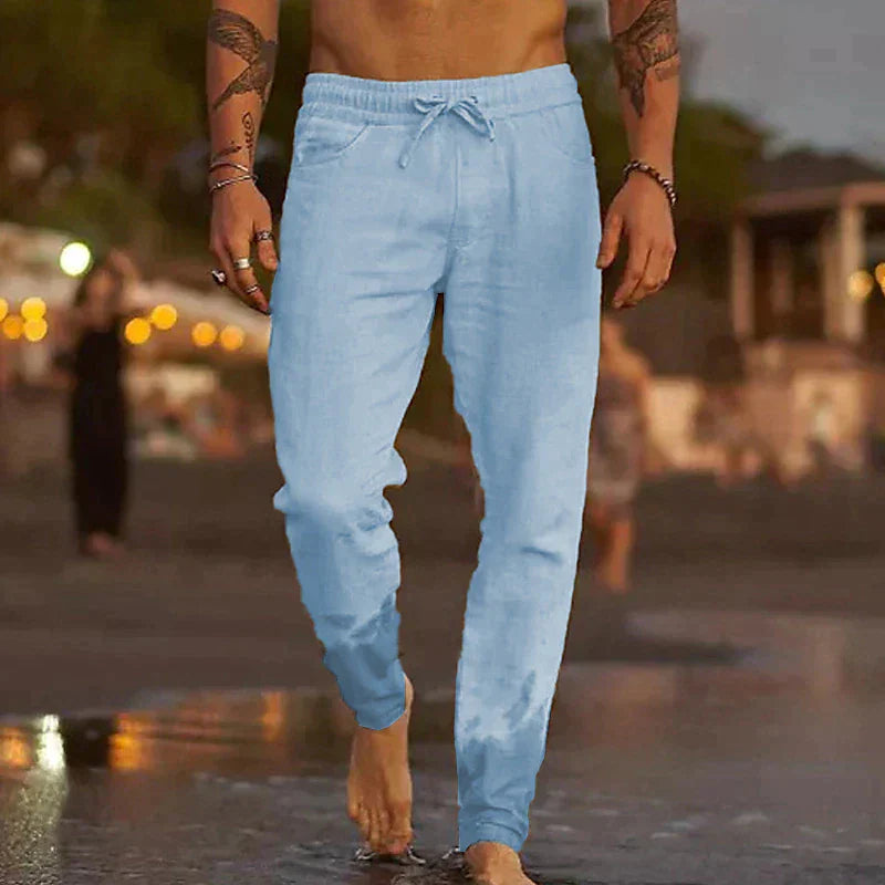 Rivello — Linen Beach Pants