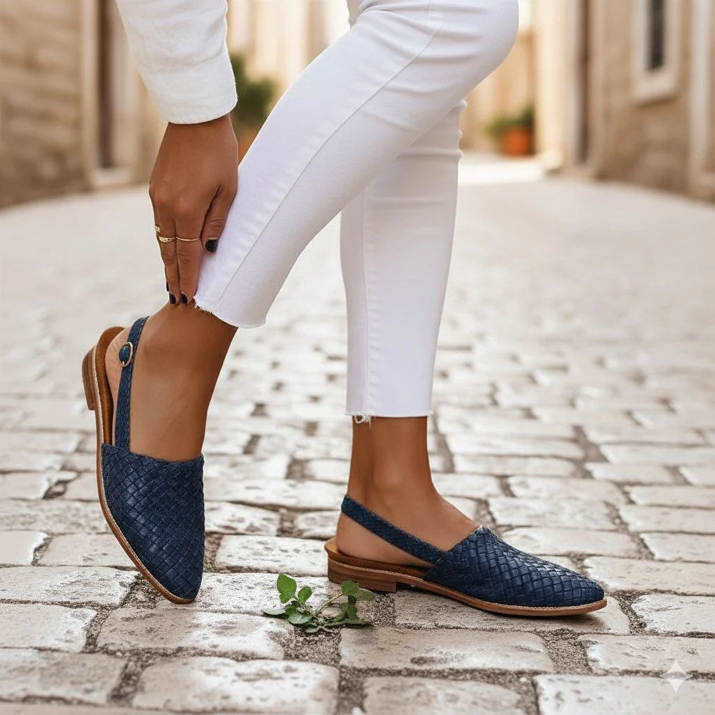 Auro — Braided Backless Loafer