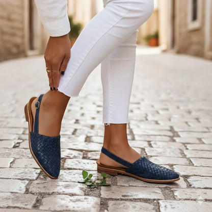 Auro — Braided Backless Loafer