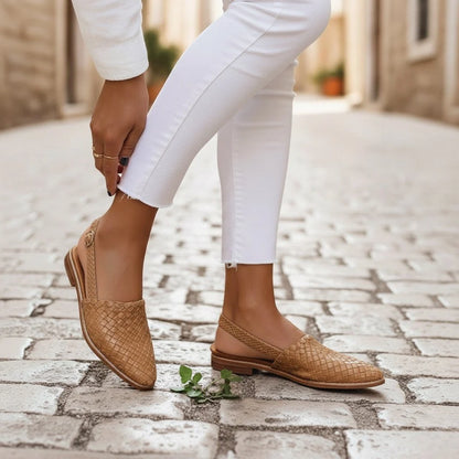 Auro — Braided Backless Loafer