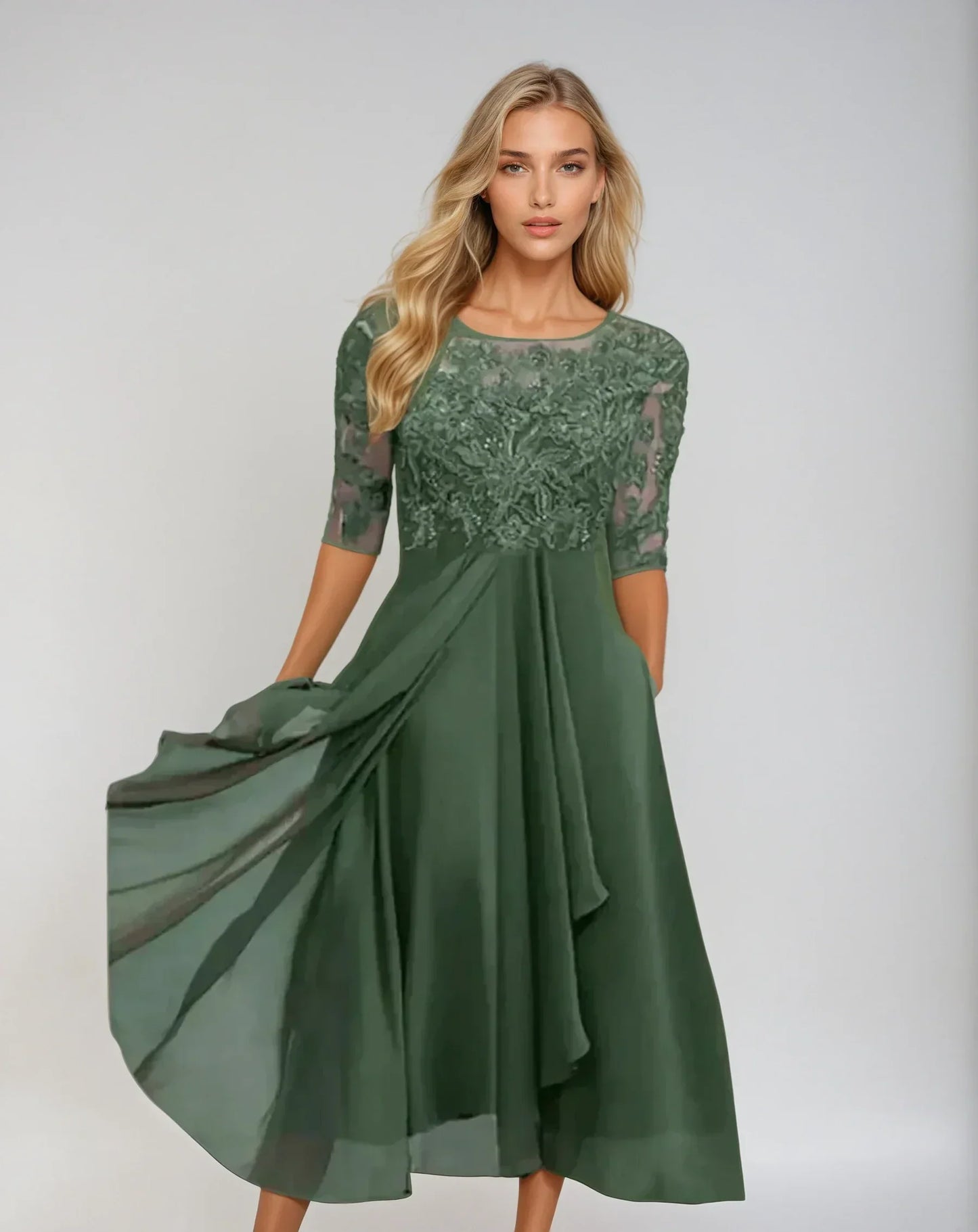 Margherita — Elegant Lace Cocktail Dress