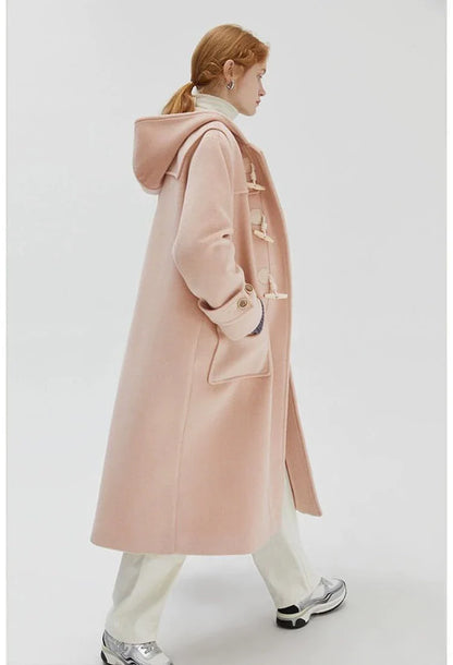 Hooded Melton Warmth Coat