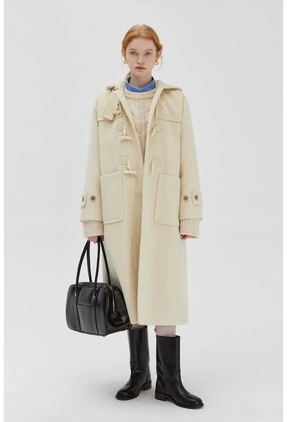 Hooded Melton Warmth Coat