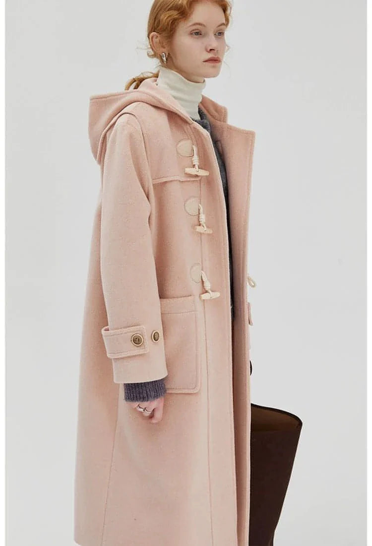 Hooded Melton Warmth Coat