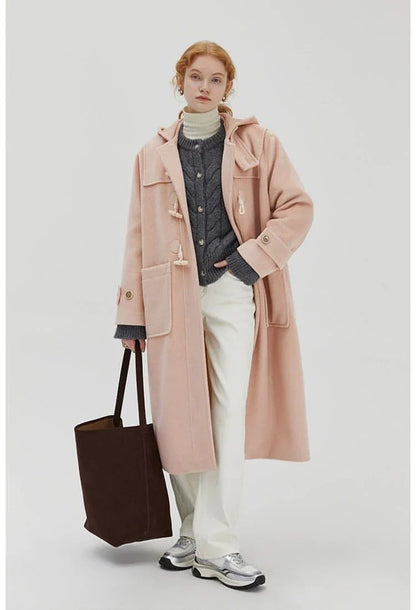 Hooded Melton Warmth Coat